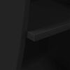 vidaXL Hj&oslash;rneskap Svart 32x32x102cm Konstruert tre