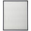 vidaXL Insektskjerm for vindu antrasitt 100x120 cm