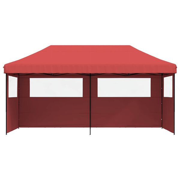 vidaXL Partytelt Burgunder 292 x 580 x 315 cm Oxford Stoff