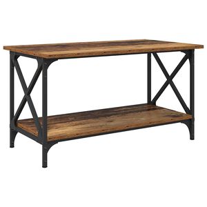 vidaXL Kaffebord Gammelt tre 80 x 45 x 45.5 cm Konstruert tre