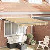 vidaXL Innvendbar Markise Flerfarget 350 x 250 cm Stoff og Aluminium