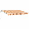 vidaXL Markiseramme Flerfarget 250 x 200 cm Polyester med PU-belegg