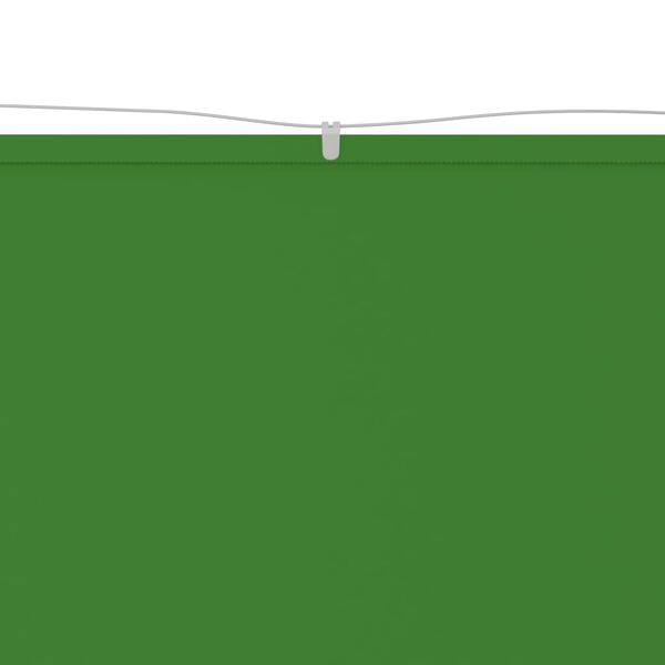 vidaXL Vertikal markise lysegr&oslash;nn 180x1000 cm oxfordstoff