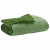 vidaXL Full &aring;r dyne 155 x 220 cm 4 &aring;rstider Gr&oslash;nn Pustende