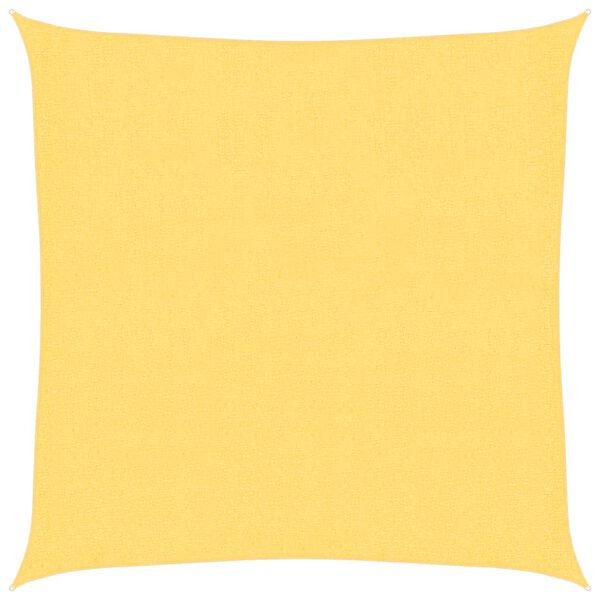 vidaXL Solseil 160 g/m&sup2; beige 2,5x2,5 m HDPE