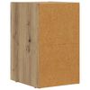 vidaXL Nattbord Artisan Eik 29,5 x 33,5 x 50 cm Konstruert tre