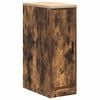 vidaXL Garasje Oppbevaringsskap R&oslash;kt eik 30x51x85 cm Heltre Furu