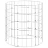 vidaXL Kompostbinge Ø50x50 cm galvanisert stål