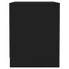 vidaXL Nattbord 2 stk svart 45x34x44,5 cm konstruert tre