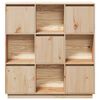 vidaXL Highboard 110,5x35x117 cm heltre furu