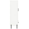 vidaXL Highboard hvit 69,5x31x115 cm konstruert tre