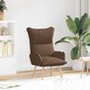 vidaXL lenestol Brun 69 x 74 x 93 cm Stoff og kryssfiner