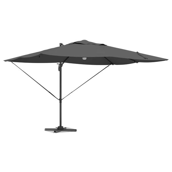 vidaXL Kipp Roma Parasol Anthracite og svart 352 x 251 x 265 cm