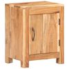 vidaXL Nattbord 40x30x50 cm heltre akasie