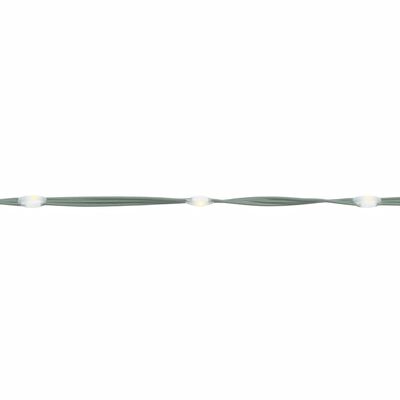 vidaXL Juletre kjegleformet varmhvit 200 lysdioder 70x180 cm