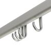Sealskin Dusjforhengskinnesett Easy-Roll matt aluminium