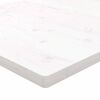 vidaXL Skrivebord hvit 80x40x2,5 cm heltre furu
