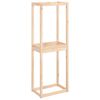 vidaXL Dekkstativ 63x40x180 cm heltre furu