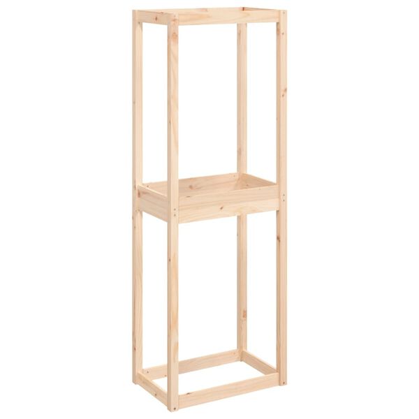 vidaXL Dekkstativ 63x40x180 cm heltre furu