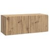 vidaXL Vegghengt TV skap Artisan eik 78,5 x 31 x 30 cm Konstruert tre