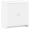 vidaXL Serviesskap Hvit 72 x 36 x 80 cm Konstruert tre