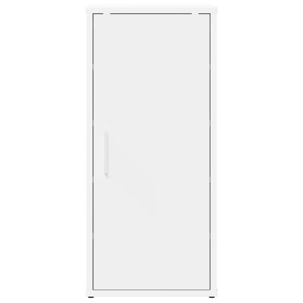 vidaXL Skoskap hvit 2 stk 32x35x70 cm sponplate