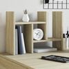 vidaXL Hylle til skrivebord sonoma eik 34,5x15,5x35,5cm konstruert tre