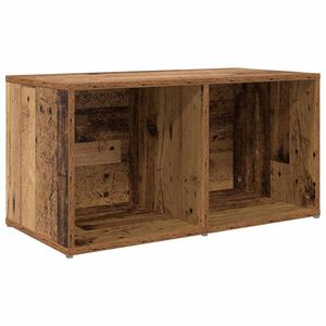 vidaXL TV-benksett Veggmontert Brun 72 x 35 x 37 cm Konstruert tre