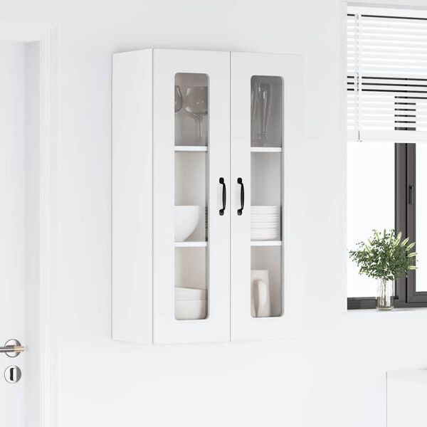 vidaXL Kj&oslash;kkenskap Kalmar Hvit 60 x 31 x 100 cm Konstruert tre