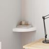 vidaXL Flytende vegghylle hvit 25x25x3,8 cm MDF