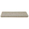 vidaXL Selvklebende trappematter sisal 30 stk 65x21x4 cm lysegr&oslash;nn