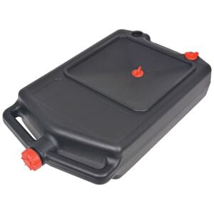 vidaXL Portabel spilloljedunk 10 L