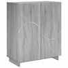 vidaXL Sko Skap 73 x 38 x 87,5 cm Konstruert tre Gr&aring; Sonoma