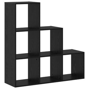 vidaXL Romdeler Bokhylle 6 niv&aring;er 99 x 29 x 99 cm Konstruert tre