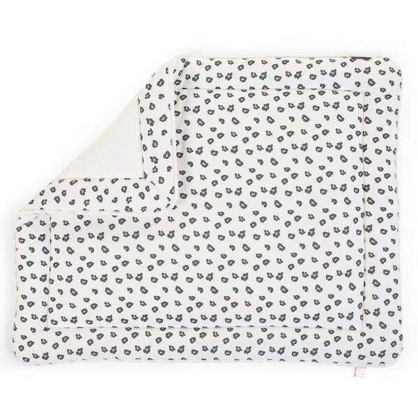 CHILDHOME Lekehagematte 95x75 cm jersey leopard