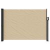 vidaXL Uttrekkbar sidemarkise beige 140x600 cm