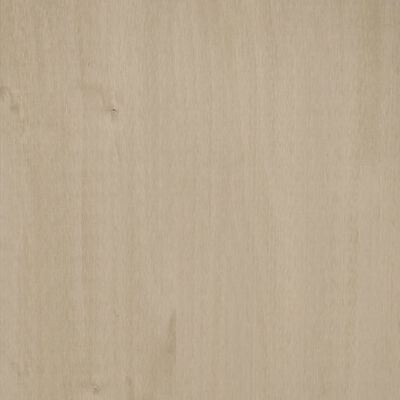vidaXL Salongbord HAMAR honningbrun 100x55x35 cm heltre furu