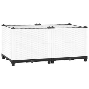 vidaXL H&oslash;ybed 80x40x38 cm polypropylen