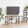 vidaXL TV-skap Gamle tre 102 x 35 x 45,5 cm Ingeni&oslash;rtre og jern