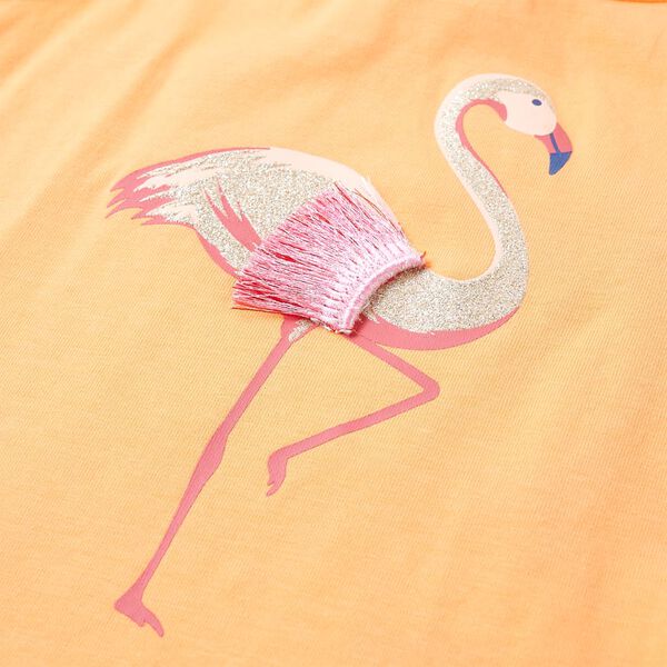 Singlet for barn knalloransje 140