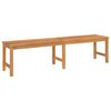 vidaXL Hagebenk 180 cm heltre teak