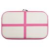 vidaXL Oppbl&aring;sbar gymnastikkmatte med pumpe 60x100x15 cm PVC rosa
