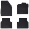vidaXL Bilmatte 4 pcs Svart tilpasset VW ID.3 2019- Gummi