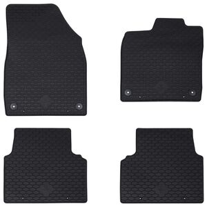 vidaXL Bilmatte 4 pcs Svart tilpasset VW ID.3 2019- Gummi