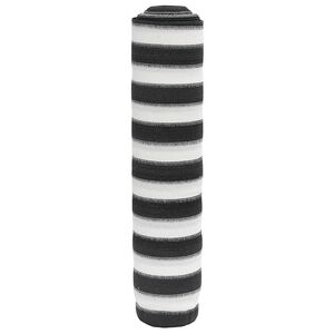 vidaXL Skjermnett antrasitt og hvit 1x10 m HDPE 75 g/m&sup2;