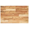 vidaXL Bordplate ubehandlet 100x50x2 cm heltre akasie