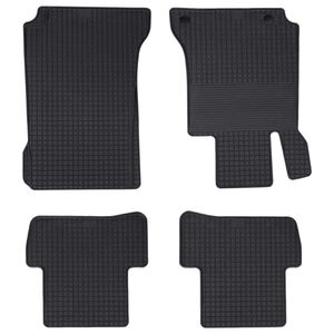 vidaXL Bilmatte 4 stk. passer til C-Class W205 2014- 4D Aft Gummi