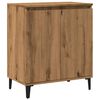 vidaXL Skjenk artisan eik 60x35x70 cm konstruert tre