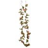 vidaXL Blomsterkranser 6 stk rose 215 cm