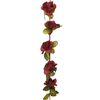 vidaXL Blomsterkranser 6 stk vinr&oslash;d 250 cm